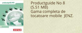Productguide No 8          (5.51 MB)  Gama completa de tocatoare mobile  JENZ.